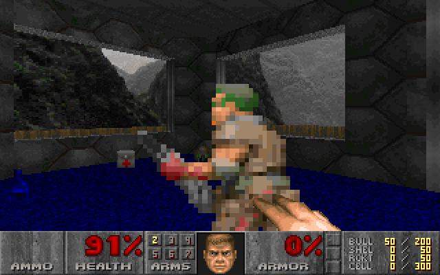 Animated gameplay from the evening run