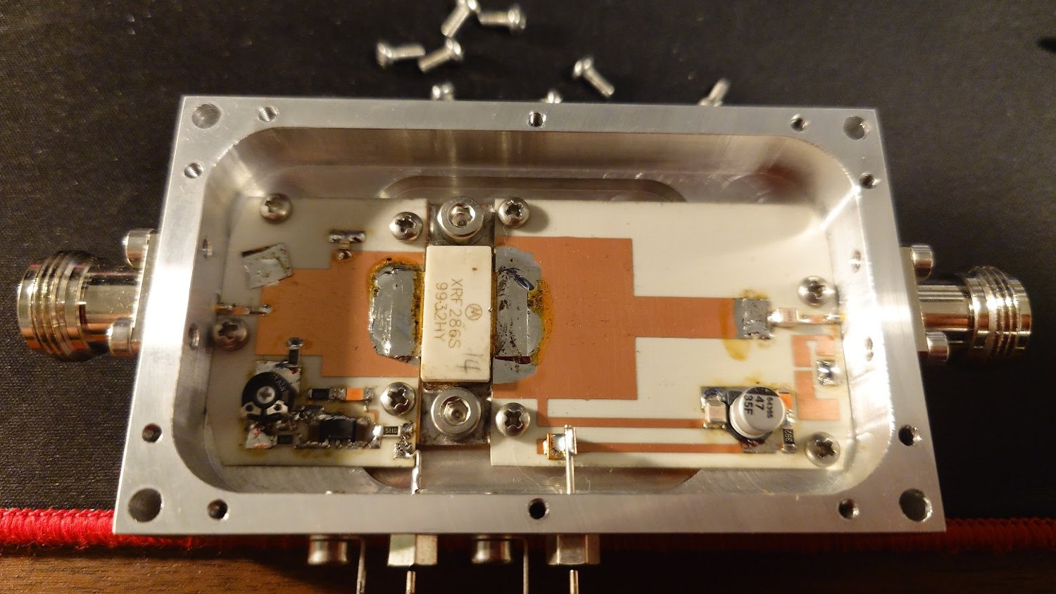 Amplifier interior